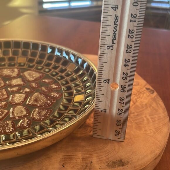 Vintage 1950's Mosaic Bowl - Picture 4 of 7